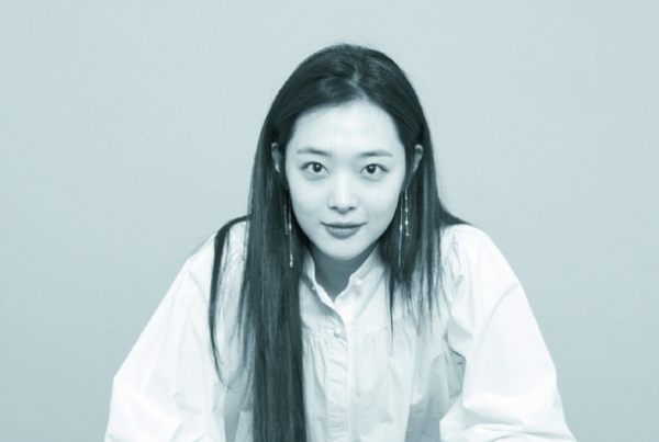 ▲Singer and actor Sulli, whose birth name is Choi Jin-ri