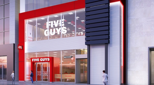▲South Korea’s first Five Guys store in Gangnam / HanwhaSolutions