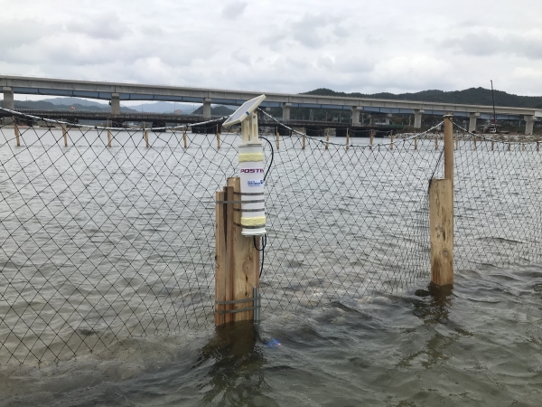 ▲Wireless underwater camera in Wangpicheon, Uljin