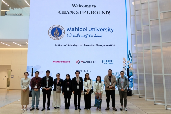 POSTECH and Mahidol University Forge Strategic Workshop for Entrepreneurship