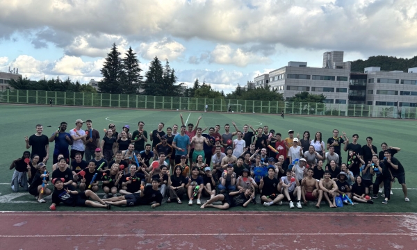 ▲Sprint & Splash during the Welcome Session