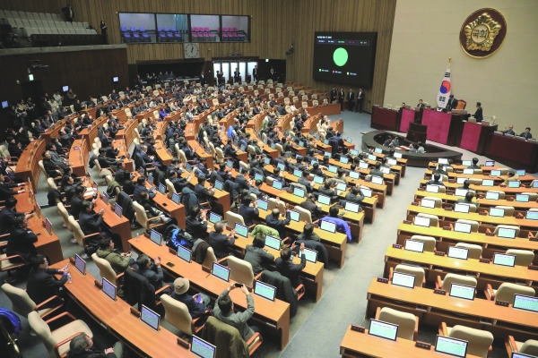 ▲National Assembly passes resolution revoking martial law / News1