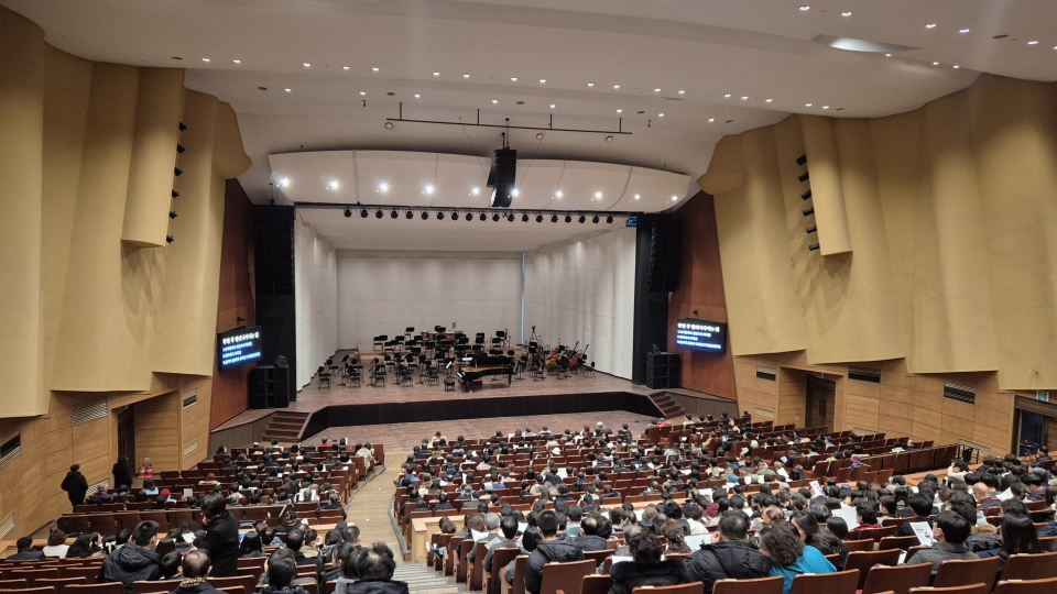 ▲포항문화예술회관의 대공연장