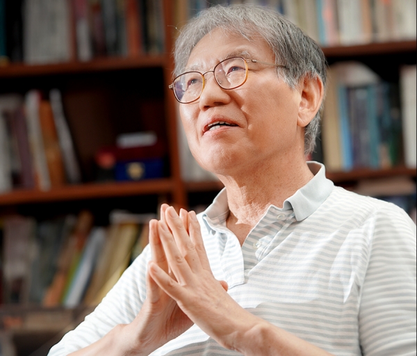 ▲우리대학 유니버시티 프로페서로서 활동하다 작년에 은퇴한 화학과 김기문 교수