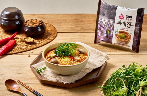 ▲포항시 죽장면의 ‘빠개장’을 활용한 오뚜기 죽장연 빠개장면(출처: 오뚜기)
