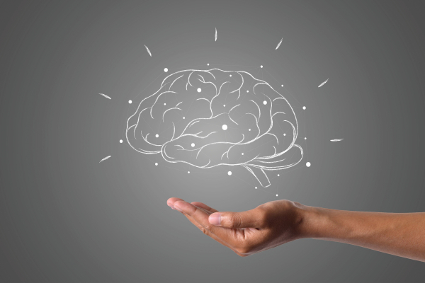 ▲An image of a glowing brain / Pixabay